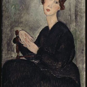Amedeo Modigliani - Ritratto di Dédie
