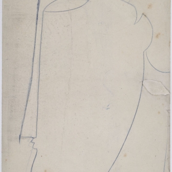 Amedeo Modigliani - Testa di profilo