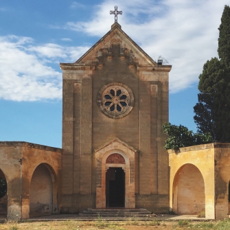 Chiesa di Sant'Antonio Abate, Monteruga, un paese fantasma (Lecce)