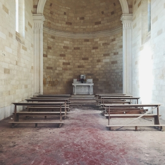 Chiesa di Sant'Antonio Abate, Monteruga, un paese fantasma (Lecce)