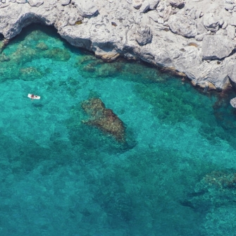 Capri, floating away...