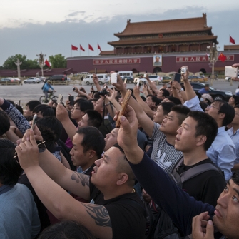 Mao Mausoleum, Tiananmen Square, Beijing, China