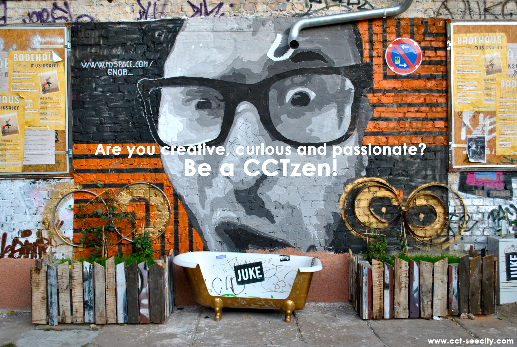 AreYouCreativeCuriousAndPassionate? Be a CCTzen!
