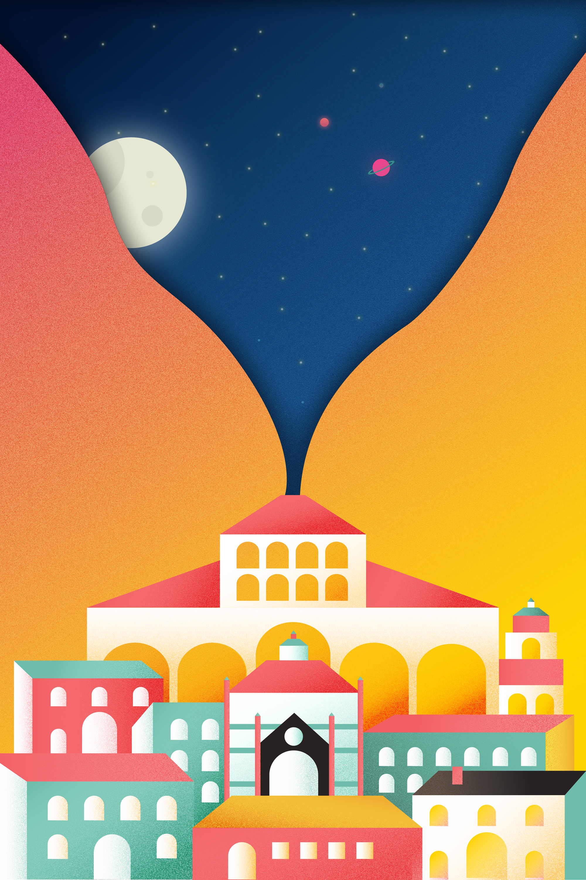 Pistoia, Italian Capital of Culture 2017 - illustration by Tom Treadway